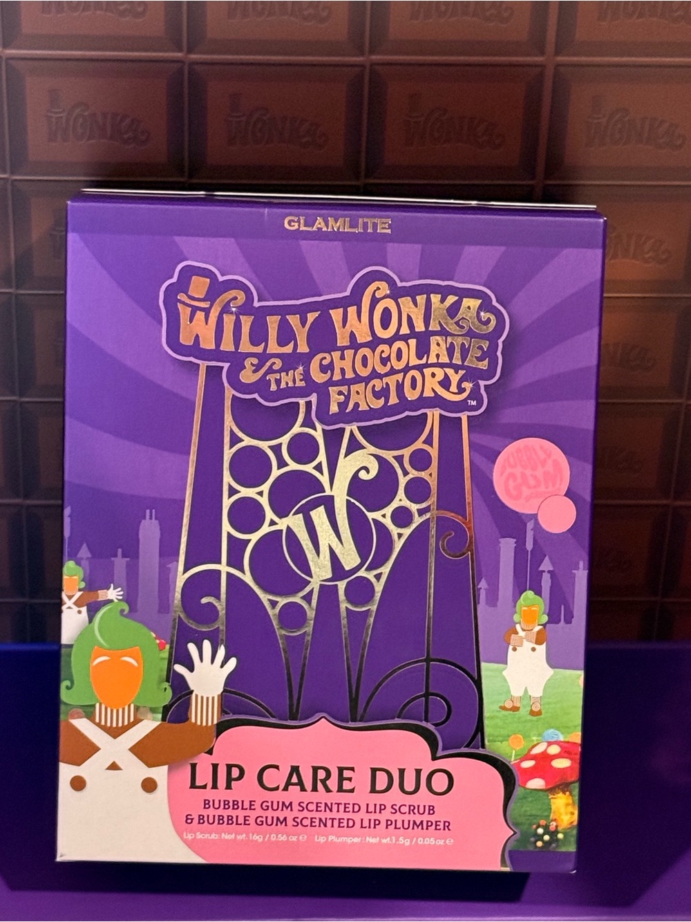 Glamlite x Willy Wonka & The Chocolate Factory PR Box Set EXCLUDING EGG SPONGE - Picture 11 of 16